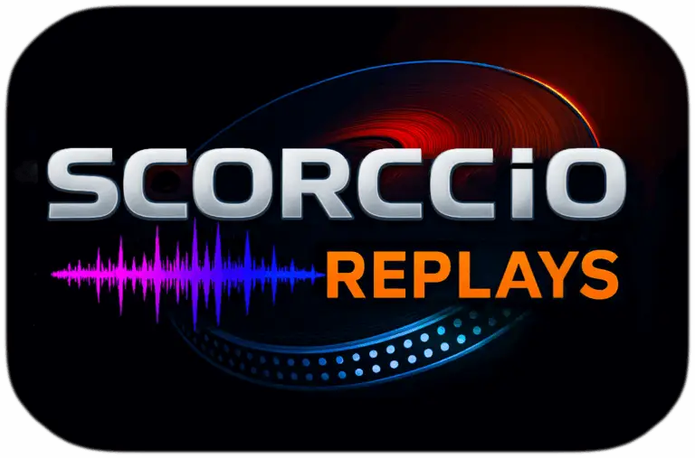 SCORCCiO Replays + Clearances Main Logo 2025